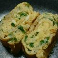 ☆shizu's cooksnap of when they made だし巻き玉子(シラスとネギ入り).
