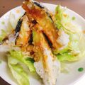 ぱんだ170071's cooksnap of when they made 揚げなすの油淋鶏ソースがけ.