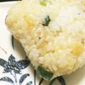 のもす＊'s cooksnap of when they made そうめんに合う☆たぬきおにぎり.