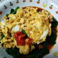 ナッツ627's cooksnap of when they made ニラ玉トマト.