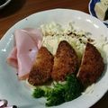 korine's cooksnap of when they made 懐かしくて新しい〜お肉屋さんのコロッケ.