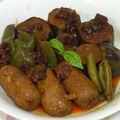 はやみちゃん's cooksnap of when they made なすとウィンナーの炒め煮・トマト味.