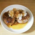 ❤ゆうちゃん❤'s cooksnap of when they made 夏バテ解消！薬味おろしぽん酢☆ハンバーグ.