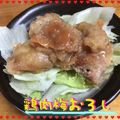 まゆちゃろ's cooksnap of when they made ✿ヘルシー鶏むね肉梅おろし✿.
