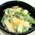 ともえぽきぷり's cooksnap of when they made いかとアスパラの味噌マヨネーズ.