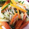 chicchu's cooksnap of when they made モヤシと豆苗とニンジンのナムル.