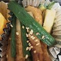Qth66's cooksnap of when they made お弁当に！きゅうり&竹輪のゴマ油炒め.