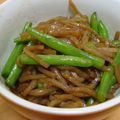 megumaro's cooksnap of when they made こんにゃくのきんぴら.