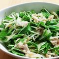 まきお83's cooksnap of when they made 豚しゃぶと水菜のサラダ.