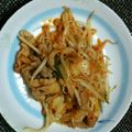 クリオネM's cooksnap of when they made 【節約】簡単！豚キムチ丼！弁当にも☆.