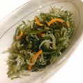 チョミ蔵's cooksnap of when they made 簡単☆しらすと切り昆布のにんにく炒め☆.