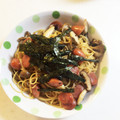 かるぼなあぁら's cooksnap of when they made 簡単＊甘めのキノコの和風パスタ.