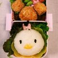 りぃり＆しゅんしゅん's cooksnap of when they made ✿キャラ弁＠簡単ツムツムデイジー✿.