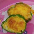 すがも。's cooksnap of when they made ☆たまピー☆卵焼きinピーマン！.