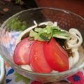 もりあん農園's cooksnap of when they made 簡単！さっぱり！もずく酢そうめん.