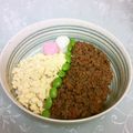 龍青空ママ's cooksnap of when they made ちょっとリッチに牛そぼろ♡.