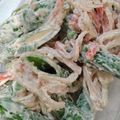 ひめ姉様's cooksnap of when they made スナップエンドウとカニカマ胡麻マヨサラダ.