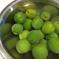 ちびっこゆいまま's cooksnap of when they made 梅シロップ梅酒の下ごしらえ.