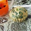 みちちる's cooksnap of when they made 離乳食にも★小松菜のふんわり蒸しパン.