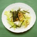 *ひろみ*'s cooksnap of when they made わさび醤油が決め手♡長芋とレタスのサラダ.