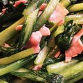 にゃいひろ's cooksnap of when they made 超簡単☆小松菜とベーコンの炒め物.