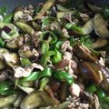 ♪marin♪'s cooksnap of when they made 豚バラと茄子の中華炒め.