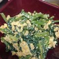 tantan24's cooksnap of when they made 子供も大好き☆小松菜のゴママヨ和え.