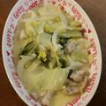 ÅΤμshi's cooksnap of when they made 白菜と鶏肉のクリーム煮♪.