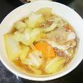 チカッティ's cooksnap of when they made スペアリブとたっぷり野菜のスープ☺.