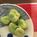 rnaꜝ's cooksnap of when they made 茹でそら豆♪.*･ﾟ　.ﾟ･*..