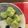 rnaꜝ's cooksnap of when they made 茹でそら豆♪.*･ﾟ　.ﾟ･*..