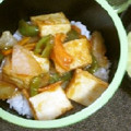 春なし's cooksnap of when they made 酢豚風・厚揚げと野菜の甘酢炒め.
