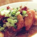 しをみづ's cooksnap of when they made 左公鶏(揚げ鶏のピリ辛ソース和え).