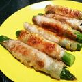 ＊SHIBA＊'s cooksnap of when they made 照り焼き風＊アスパラの肉巻き♪.