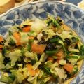 れおいち's cooksnap of when they made 海苔和え・保育園給食.