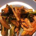 oishi〜's cooksnap of when they made 簡単‼︎鳥もも肉と茄子の甘だれ炒め.