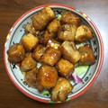 yuuukiy's cooksnap of when they made 節約がっつり飯☆厚揚げの豚肉巻き☆.