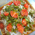 yoama's cooksnap of when they made レンジで♪もやしと豚肉のポン酢蒸し.