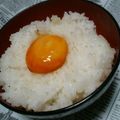 こもこも☆'s cooksnap of when they made 絶品卵かけごはん☆卵黄の醤油漬け☆.