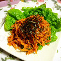 emile☆'s cooksnap of when they made ∮人参の✰明太子マヨネーズ✰彡和え∮.
