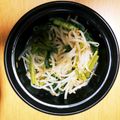 クックDJ3H73☆'s cooksnap of when they made 節約 簡単 早い レンジのみモヤシナムル.
