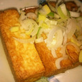 みきてぃぬん's cooksnap of when they made 厚揚げのネギ添え～ワサビ付き～.