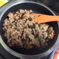 もるごっちゃん's cooksnap of when they made 簡単！明太子たっぷり高菜博多チャーハン.