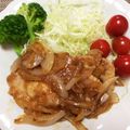 初心者みほT's cooksnap of when they made 我が家の甘辛生姜焼き.