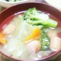 あ～ちゃんさ～ちゃん's cooksnap of when they made もりもり野菜スープ.