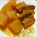 レオミウ's cooksnap of when they made 豚バラ肉ブロックと大根の味噌煮込み.