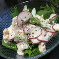 ☆まいすけ☆'s cooksnap of when they made はつか大根と鶏ムネ肉のわさびマヨ.