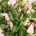 nopinoppi's cooksnap of when they made 水菜とささみの万能サラダ.