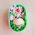 ayuママン's cooksnap of when they made キャラ弁☆暗殺教室 殺せんせー.