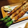 これちゃんまん's cooksnap of when they made 大葉にんにく醤油で♪アスパラ肉巻き.